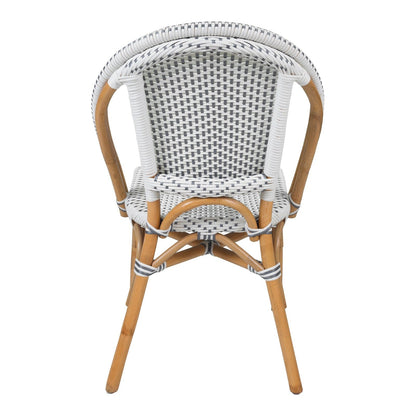 New Pacific Direct Avignon Paris Rattan Bistro Chair, (Set of 2) -  7400038