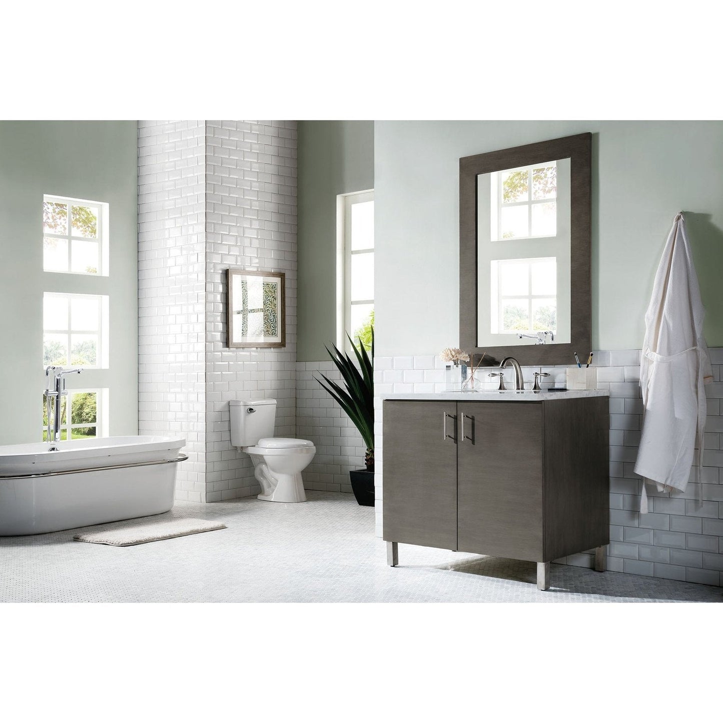 James Martin Vanities Metropolitan 36" Single Vanity - 850-V36-AWT-3AF