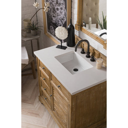 James Martin Vanities Savannah 36" Driftwood Single Vanity - 238-104-5511-3AF