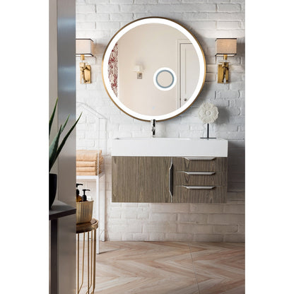 James Martin Vanities Mercer Island 36" Single Vanity - 389-V36-AGR-G-DGG