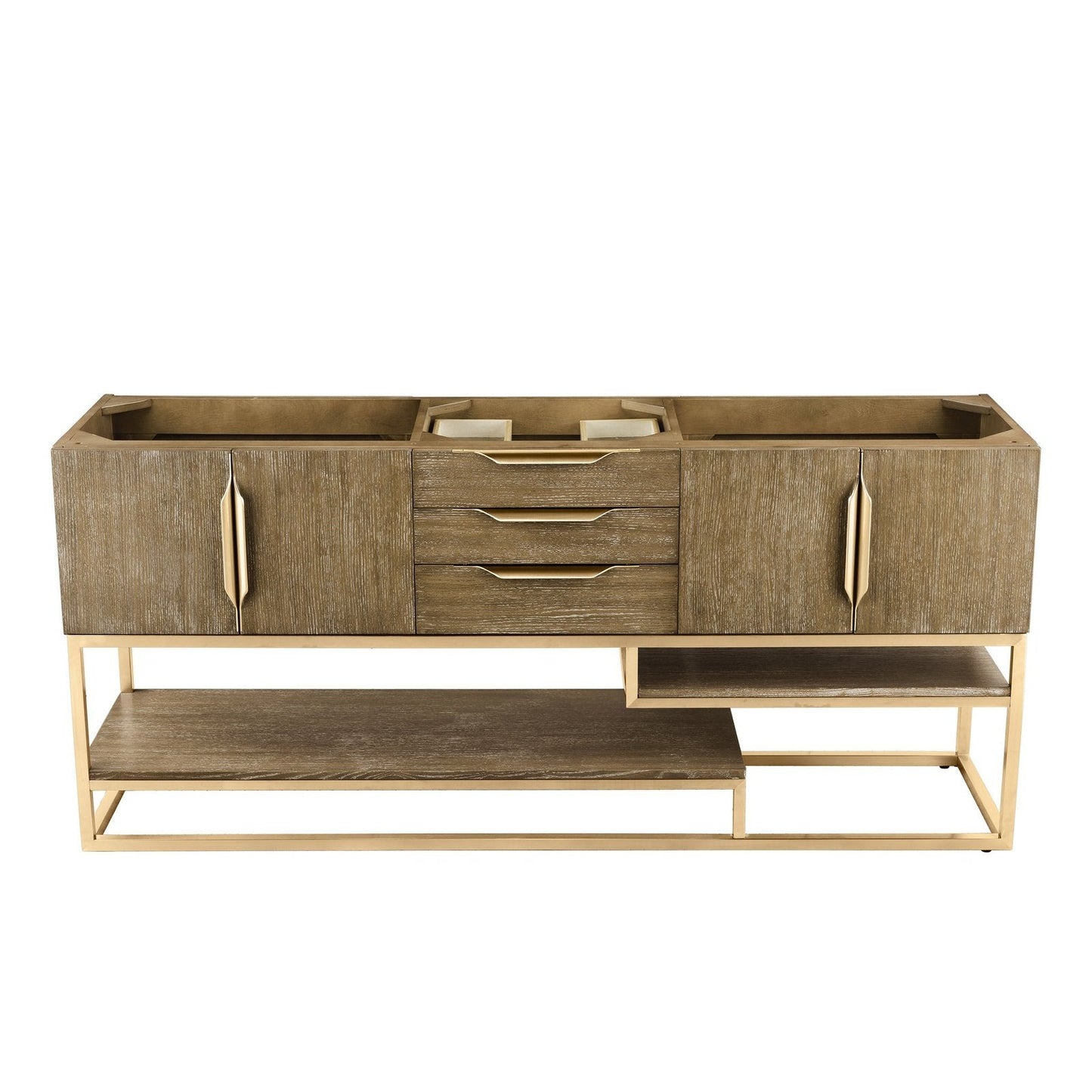James Martin Vanities Columbia 72" Single Vanity - 388-V72S-AGR-MB-DGG