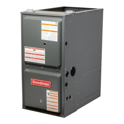 Goodman - 80,000 BTU 96% Gas Furnace - 17.5" Width - Downflow / Horizontal - Two Stage - 115V - R32 - GD9T960803BN