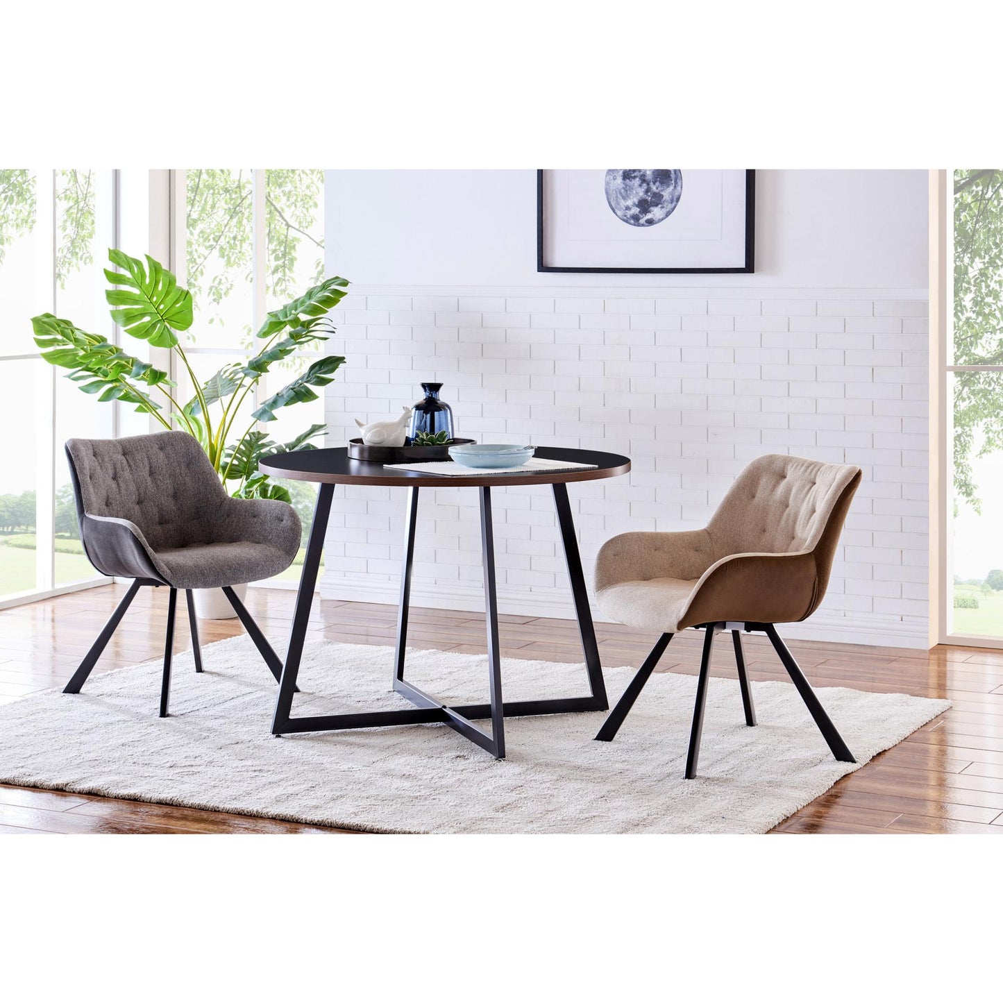 New Pacific Direct Courtdale 47" Round Table -  9300081-547