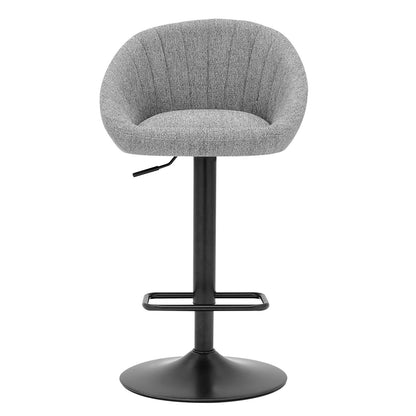 New Pacific Direct Watson KD Fabric Gaslift Swivel Bar Stool, (Set of 2) -  9300118-529