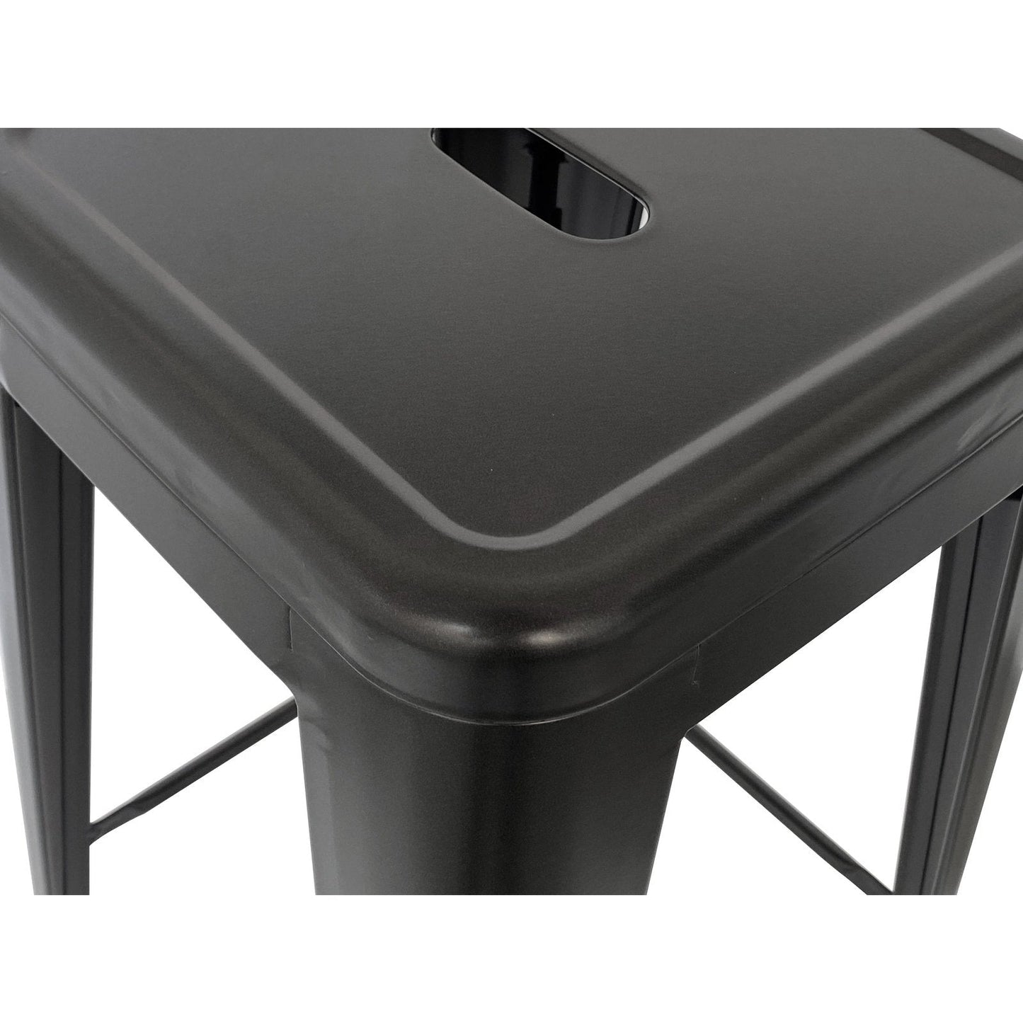 New Pacific Direct Metropolis Metal Backless Bar Stool, (Set of 4) 938630-GM - 938630-GM
