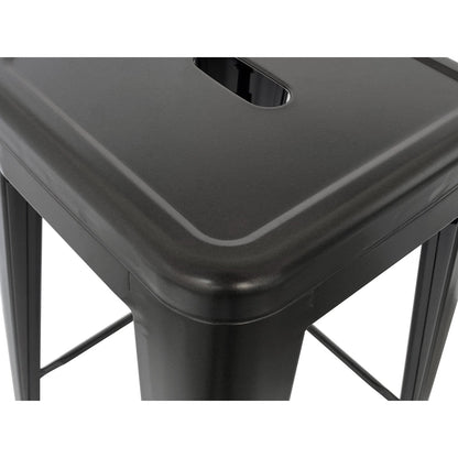 New Pacific Direct Metropolis Metal Backless Bar Stool, (Set of 4) 938630-GM - 938630-GM