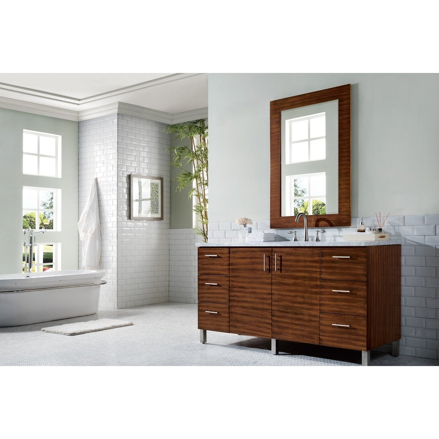 James Martin Vanities Metropolitan 60" Single Vanity -  850-V60S-SOK-3CAR