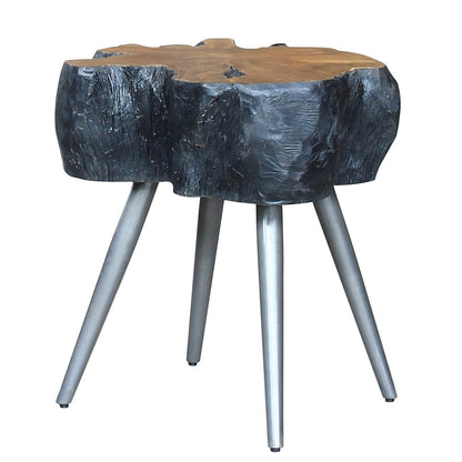 New Pacific Direct Anya Recycled Teak Root Side/ End Table 9600043 - 9600043