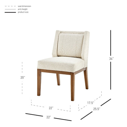 New Pacific Direct Ethan Fabric Dining Side Chair  - 9900079-276