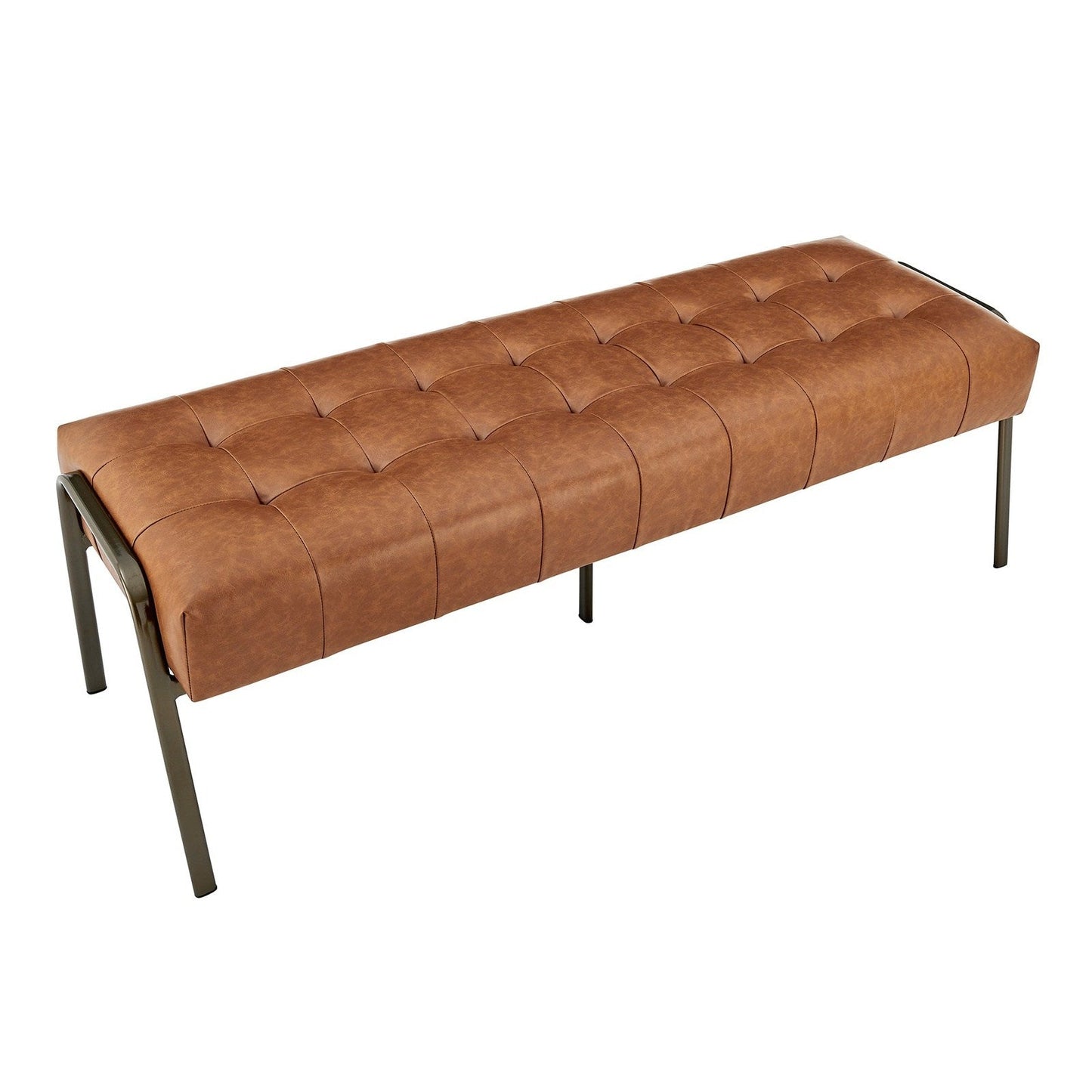 New Pacific Direct Venturi PU Tufted Bench -  9900080-VCD