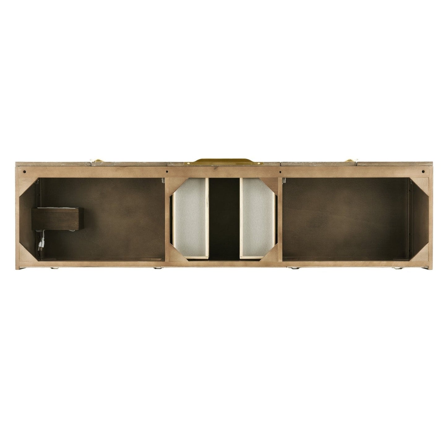 James Martin Vanities Columbia 72" Double Vanity - 388-V72D-AGR-MB-DGG