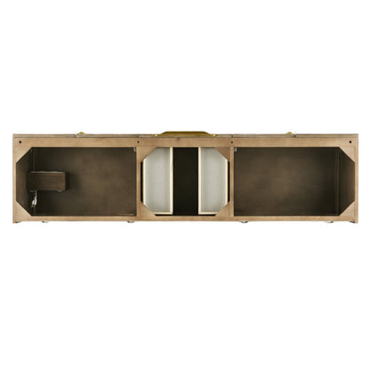 James Martin Vanities Columbia 72" Double Vanity - 388-V72D-AGR-MB-DGG