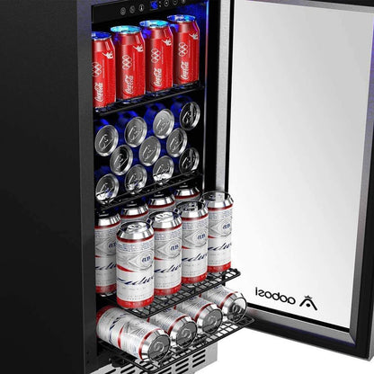 BODEGA AAOBOSI Beverage Refrigerator 15 Inch 94 Cans Built-in Beverage Cooler -  JC-85C