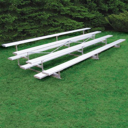 Bleacher 4 Row 15' Outdoor Standard Aluminum - BLCH-4