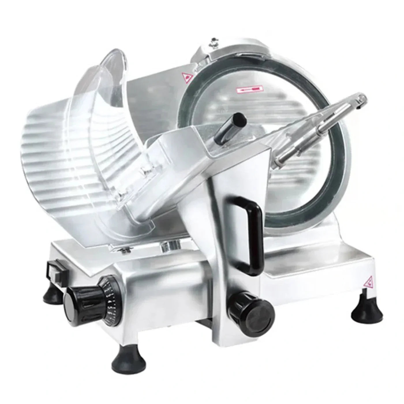 BakeMax  23.5" Meat Slicer Manual Gravity Feed, 12" Blade, 120/60/1 - BMMSM12