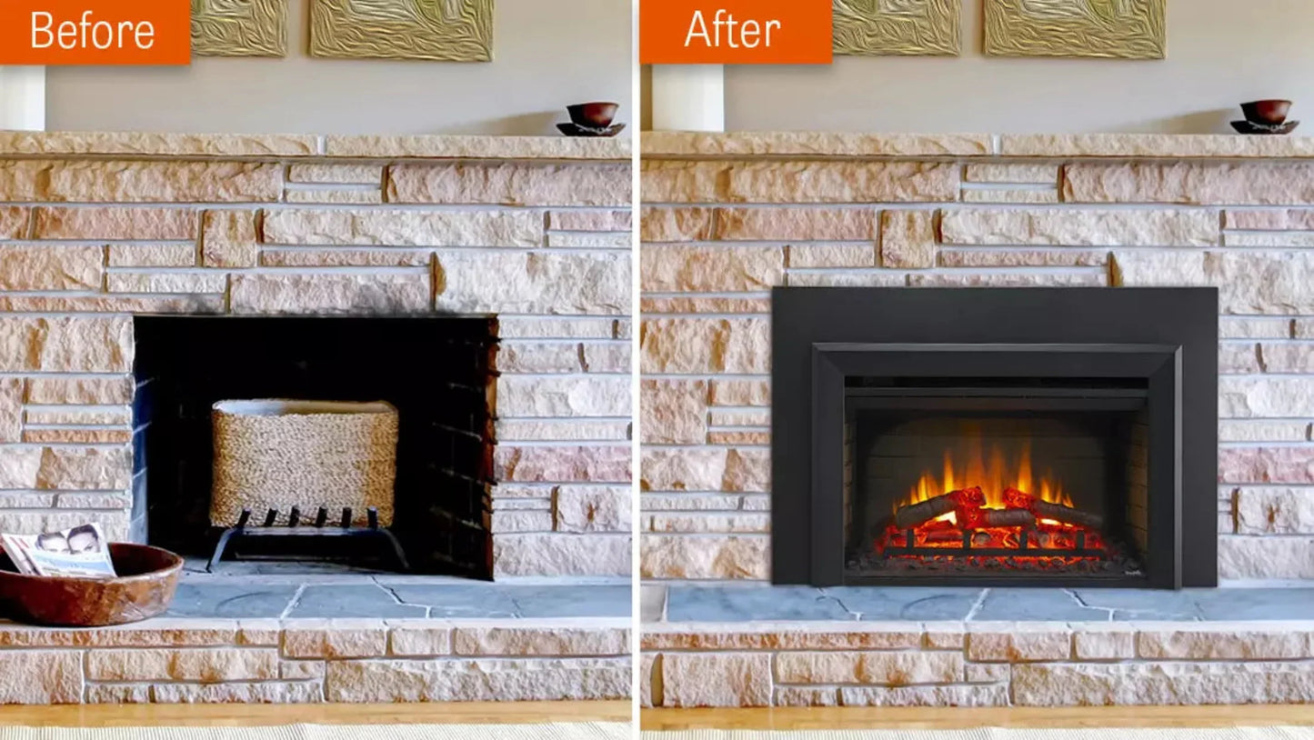 SimpliFire 30" Electric Fireplace Insert - SF-INS30