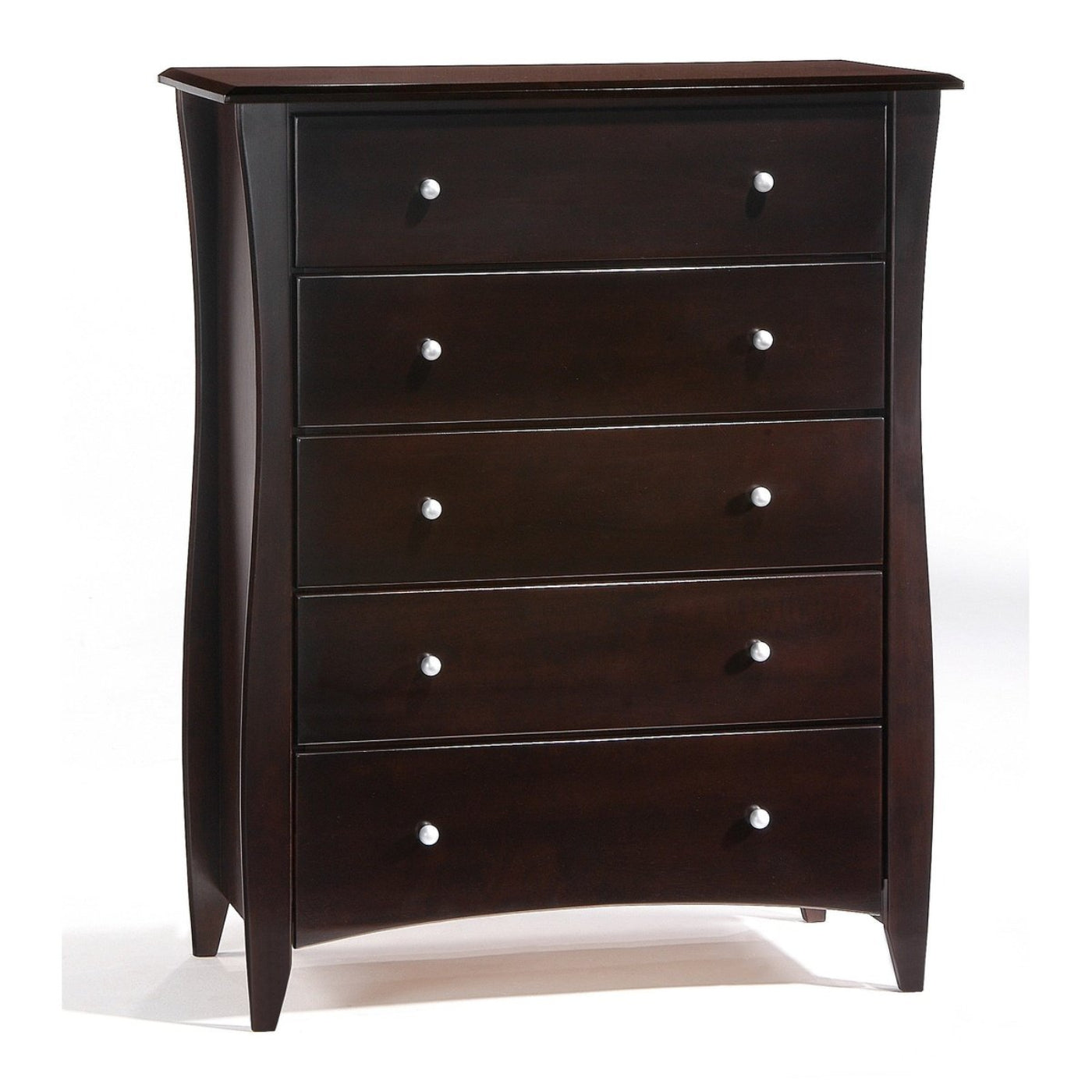 Night and Day Furniture Clove 5 Drawer Chest Dresser - CD-CLOF-5A-CH