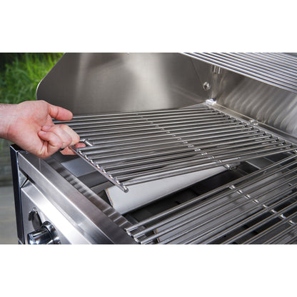 Crown Verity 72" Mobile BBQ Grill with Dome and Pro Griddle Package - Liquid Propane -  CV-MCB-72RGP-LP