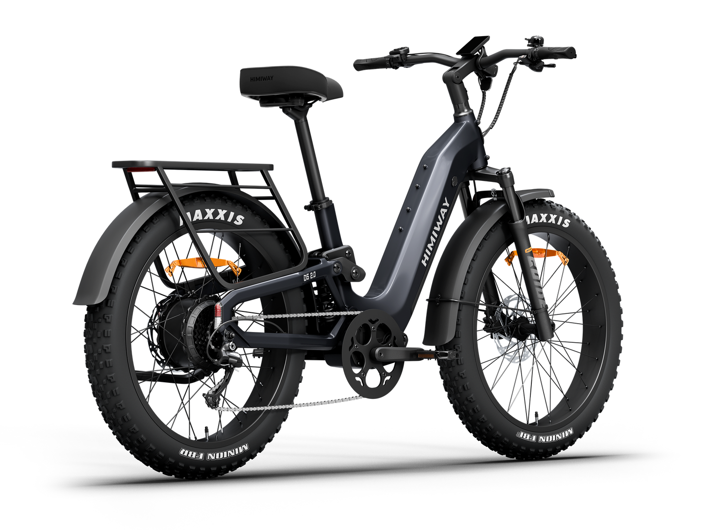 Himiway D5 <sup> 2.0</sup> ST Full Suspension eBike - HMW-D5-ST-GY-US-2.0