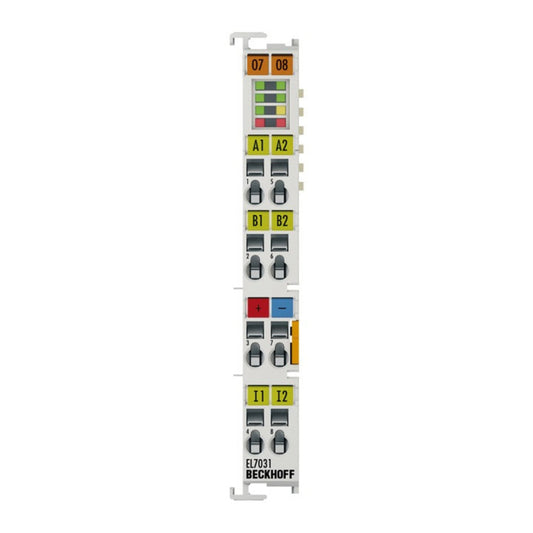 BECKHOFF EtherCAT Terminal, 1-channel motion interface, stepper motor, 24 V DC, 1.5 A - EL7031