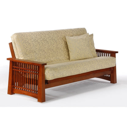 Night and Day Furniture Solstice Standard Futon Frame Complete - SOL-SB-FUL-COM-BWT
