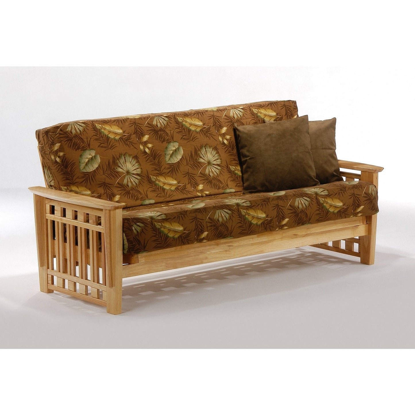Night and Day Furniture Twilight Standard Futon Frame Complete - TWI-SB-FUL-COM-BWT