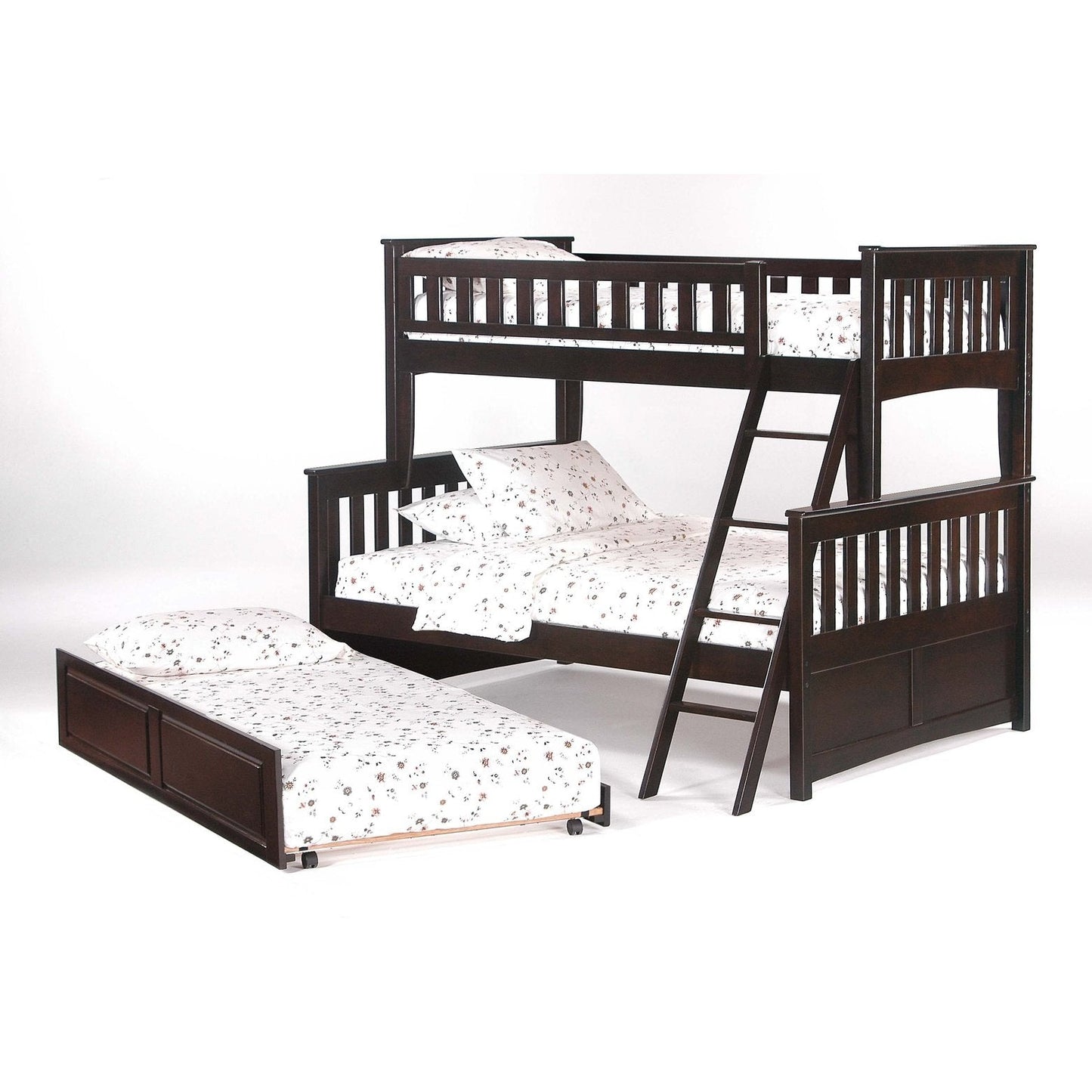 Night and Day Furniture Spices Ginger Twin/Full Bunk Bed - PBTF-GIN-CH-COM