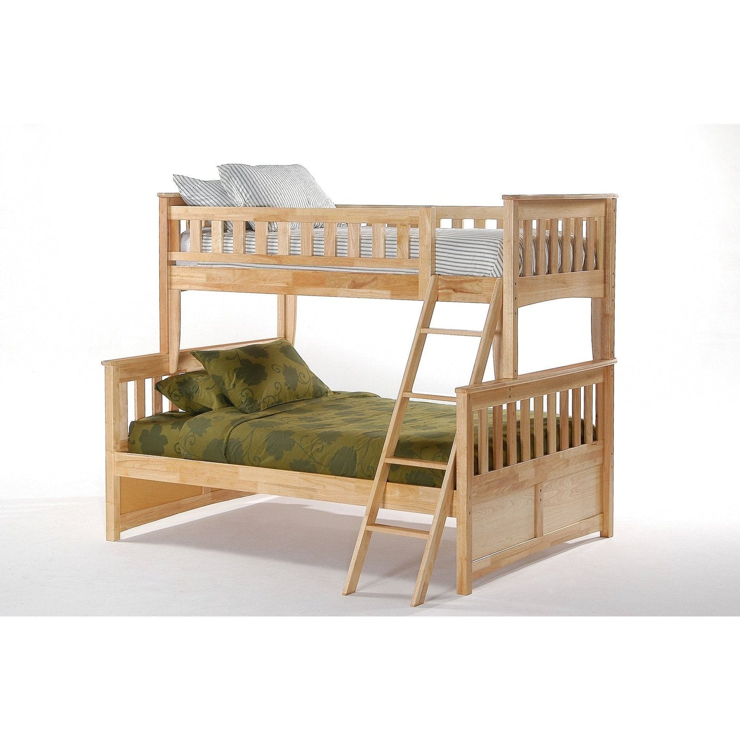 Night and Day Furniture Spices Ginger Twin/Full Bunk Bed - PBTF-GIN-CH-COM