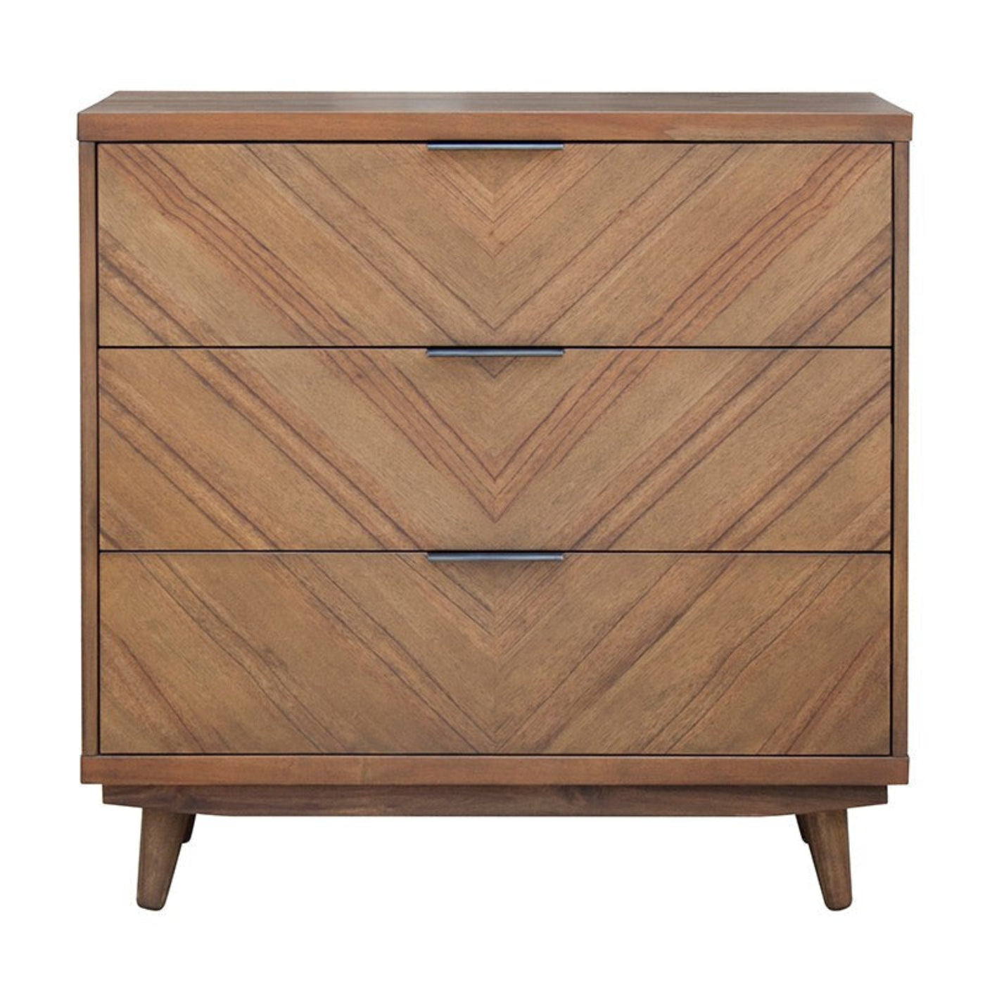 New Pacific Direct Piero Chevron Chest 3 Drawers  - 7800047