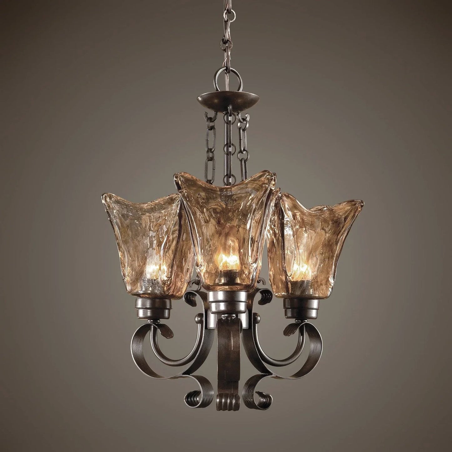 Uttermost Vetraio 6Lt Oil Rubbed Bronze Chandelier 21006