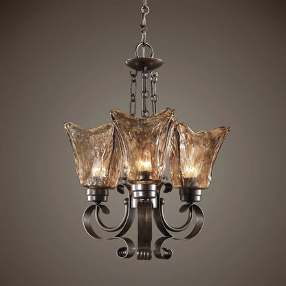 Uttermost Vetraio 6Lt Oil Rubbed Bronze Chandelier 21006