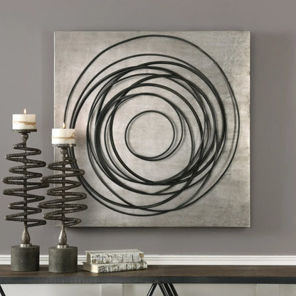 Uttermost Whirlwind Iron Coils Wall Art 04105