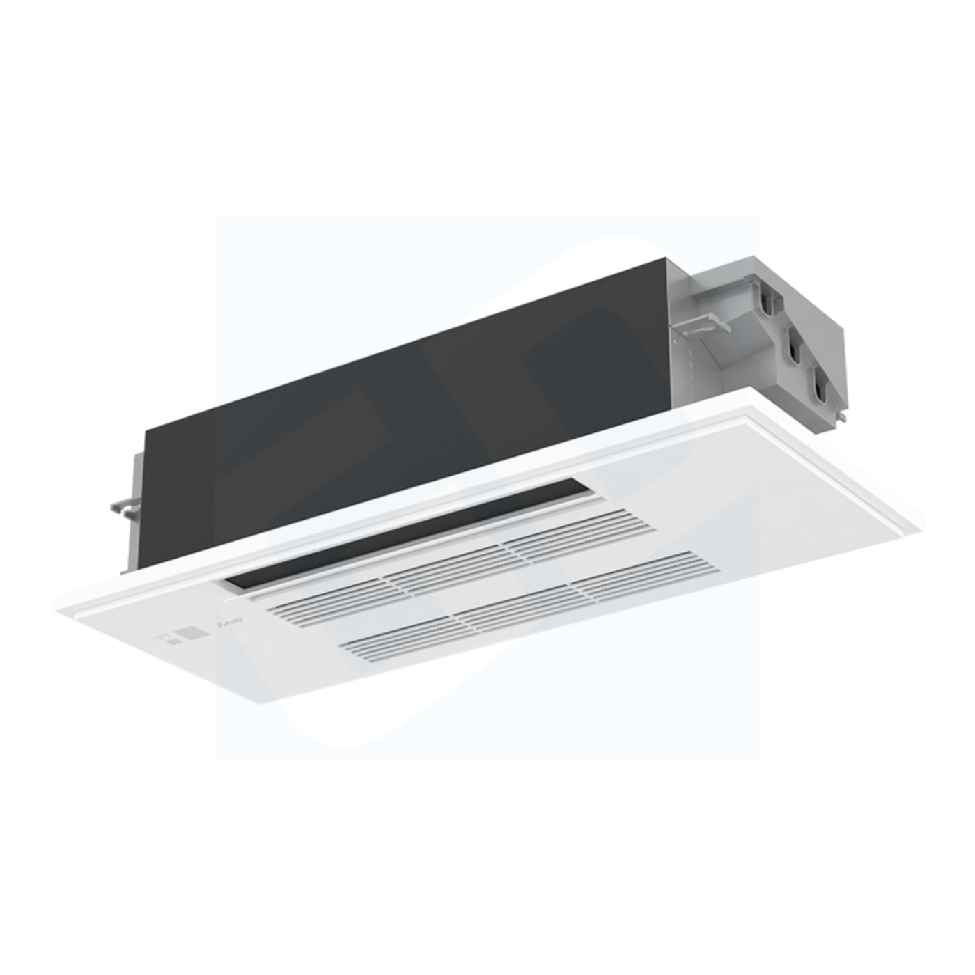 Mitsubishi MLZ-KX09NL 9,000 BTU One-Way Ceiling Cassette Indoor Unit (w/ Grille) - R454B - MLZKX09NL