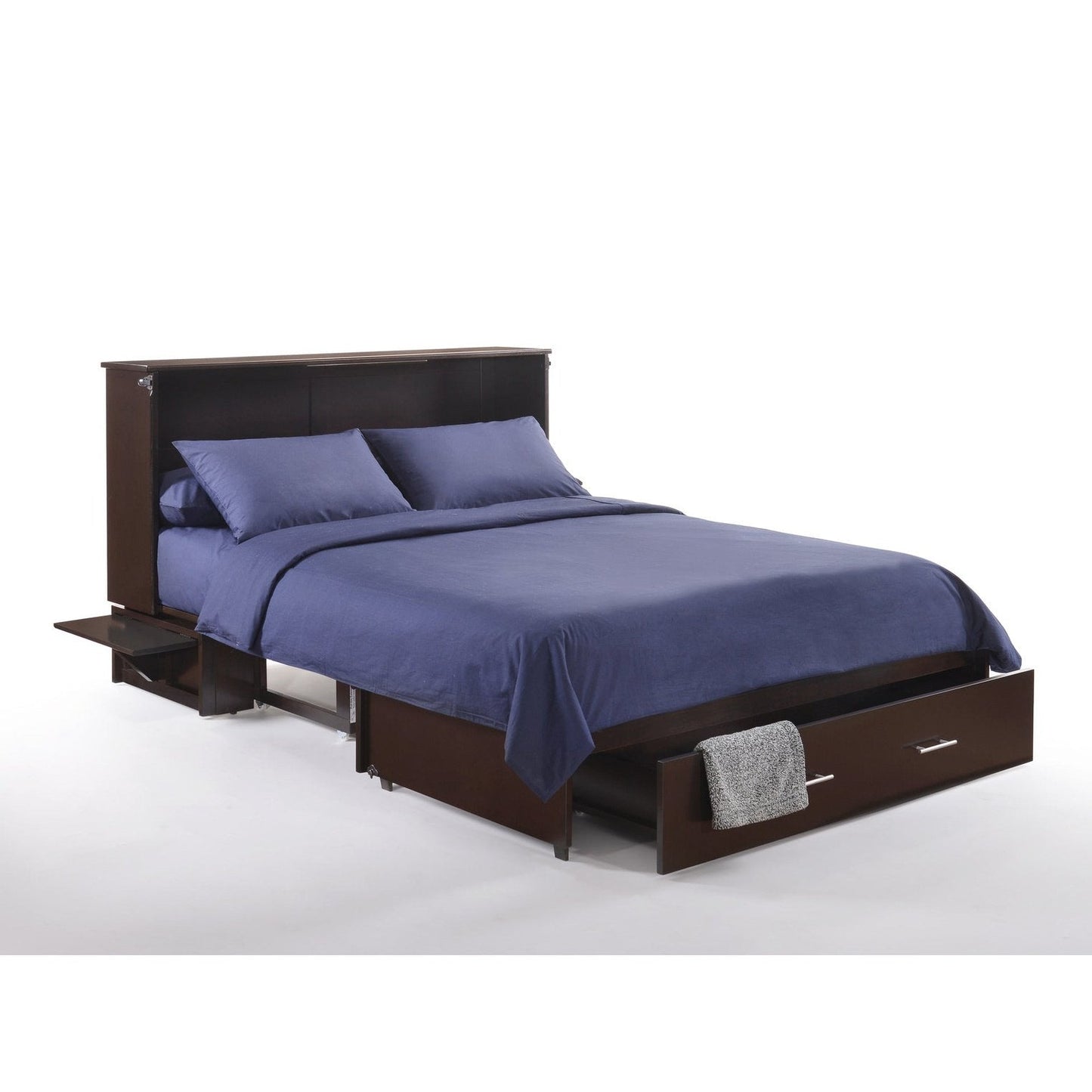 Night and Day Furniture Sagebrush Queen Murphy Cabinet Bed Complete - MUR-SAGB-QEN-STW