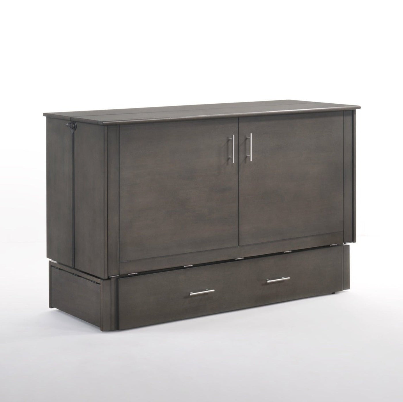 Night and Day Furniture Sagebrush Queen Murphy Cabinet Bed Complete - MUR-SAGB-QEN-STW