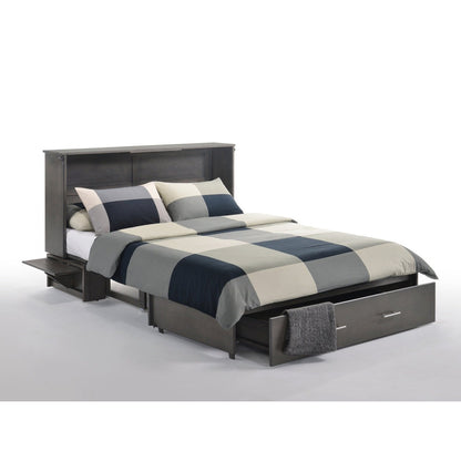 Night and Day Furniture Sagebrush Queen Murphy Cabinet Bed Complete - MUR-SAGB-QEN-STW
