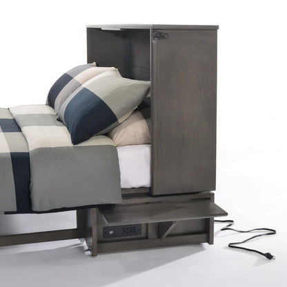 Night and Day Furniture Sagebrush Queen Murphy Cabinet Bed Complete - MUR-SAGB-QEN-STW