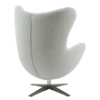 New Pacific Direct Max Fabric Swivel Rocker Accent Arm Chair Chrome Legs -  6300065-563
