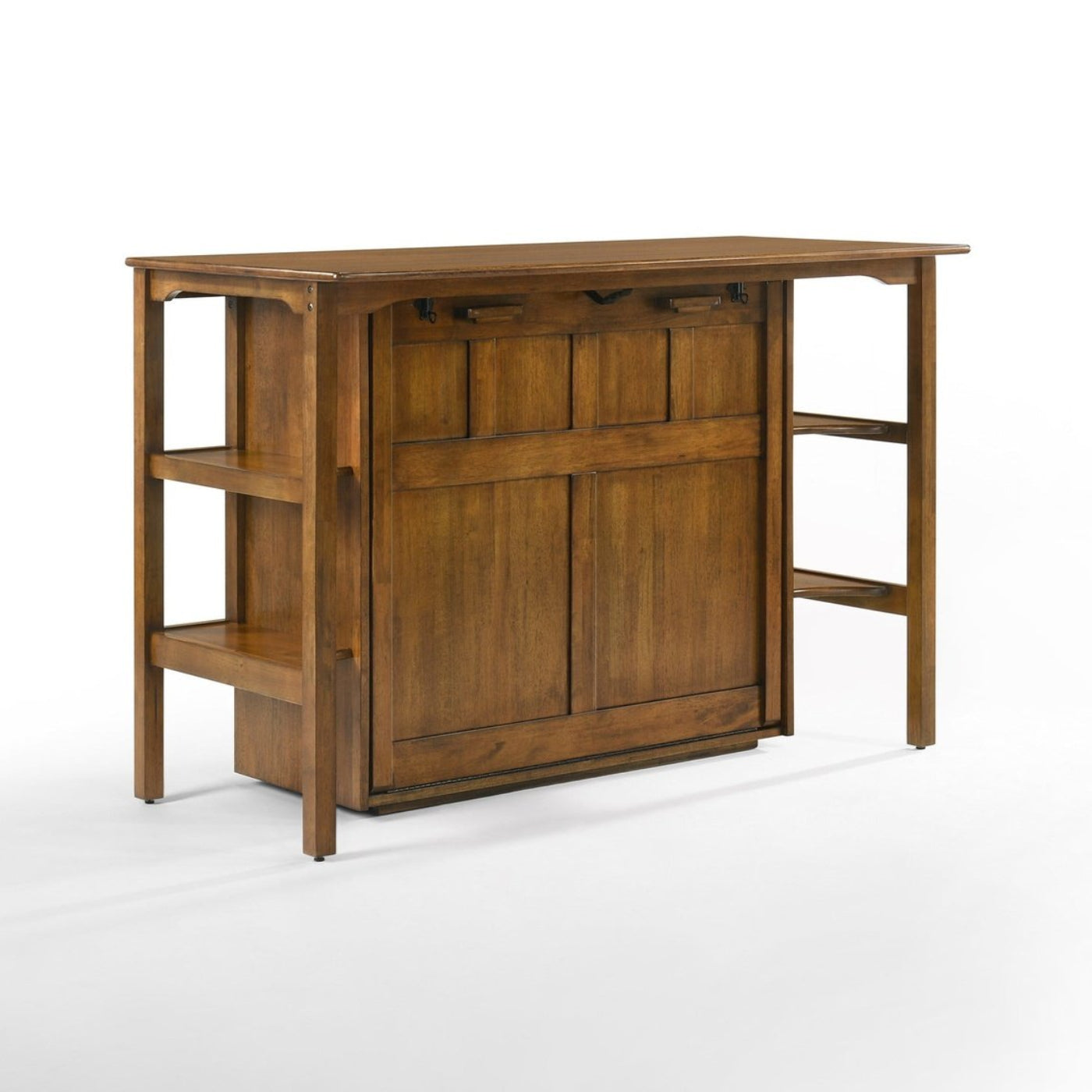 Night and Day Furniture Siesta Desk Twin Murphy Cabinet Bed Complete - STA-DESKB-CHO