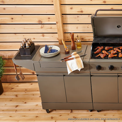 TYTUS Emberwood Grill and Prep Cart - TDT-GHS-XLCT