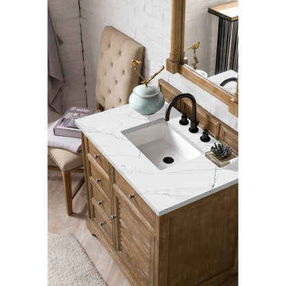 James Martin Vanities Savannah 36" Driftwood Single Vanity - 238-104-5511-3AF