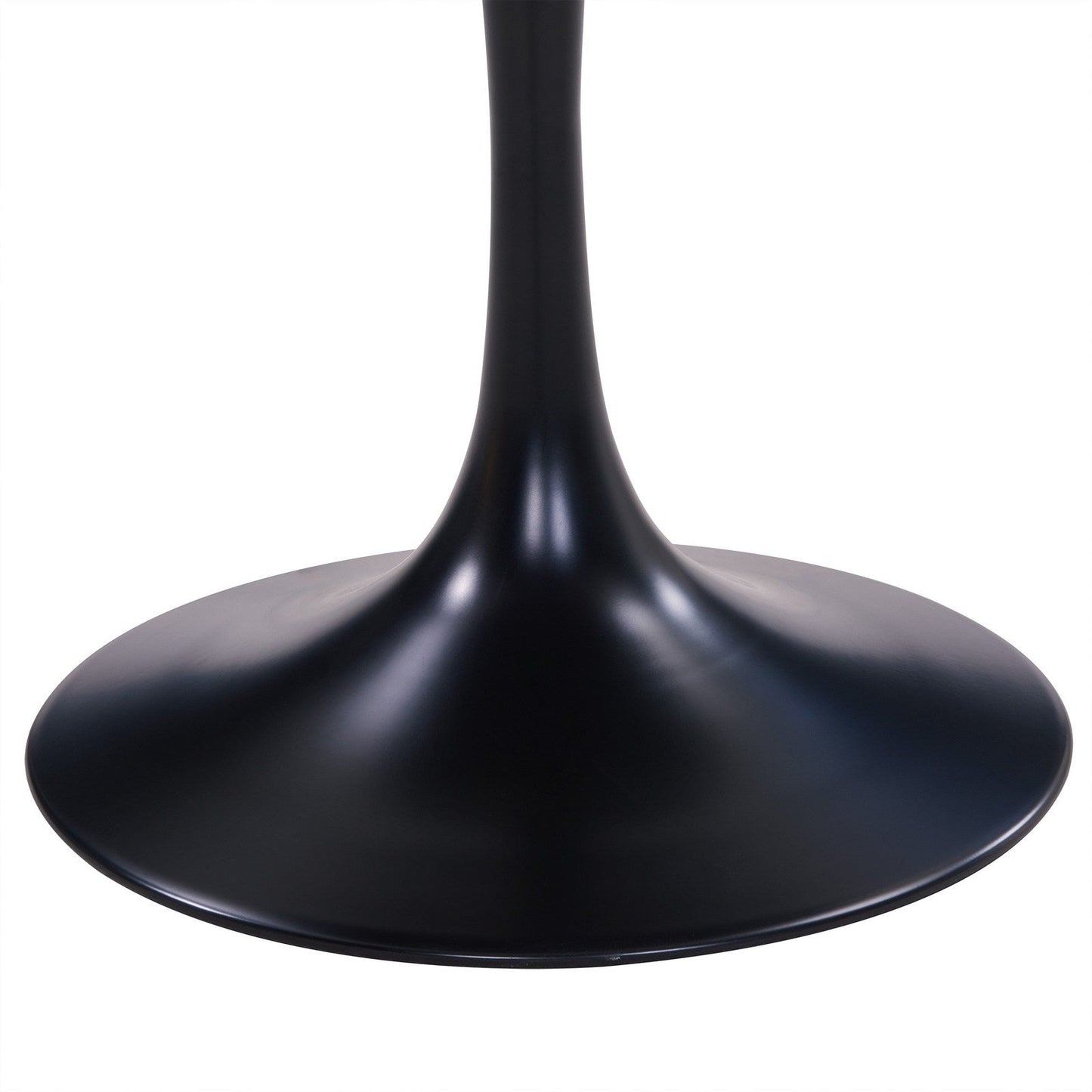 New Pacific Direct Allie 39" Striped Ebony Wood Veneer Round Dining Table -  6300054