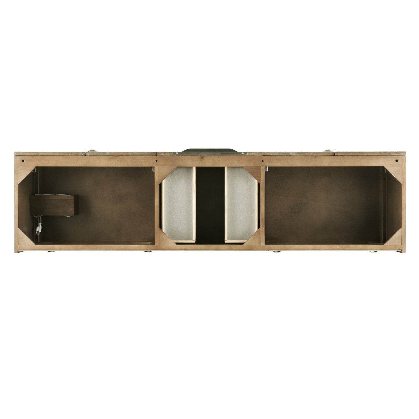 James Martin Vanities Mercer Island 72" Double Vanity - 389-V72D-AGR-G-DGG