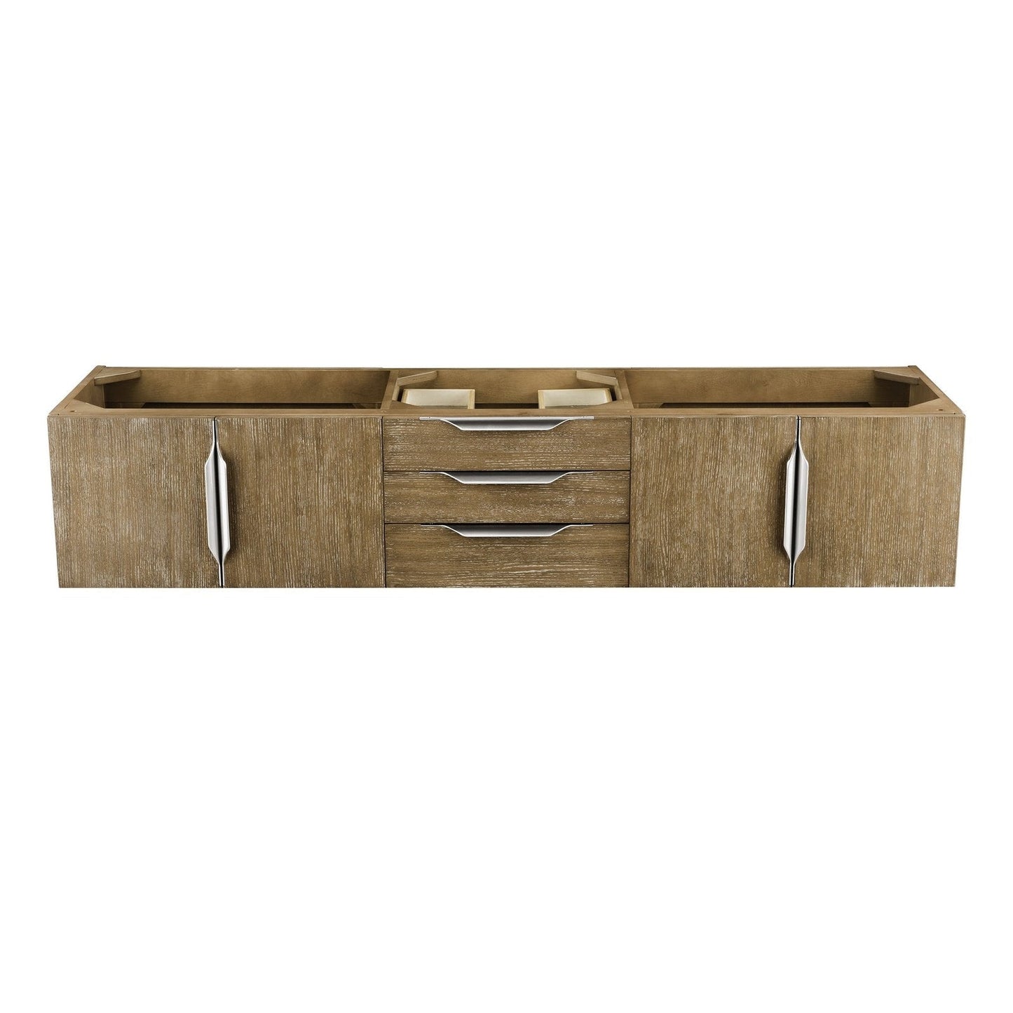 James Martin Vanities Mercer Island 72" Double Vanity - 389-V72D-AGR-G-DGG