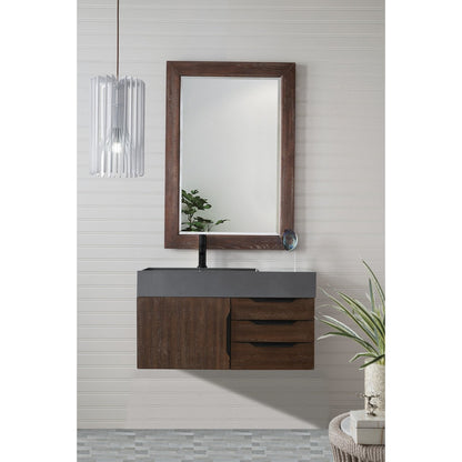 James Martin Vanities Mercer Island 36" Single Vanity - 389-V36-AGR-G-DGG