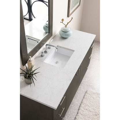 James Martin Vanities Metropolitan 60" Single Vanity -  850-V60S-SOK-3CAR