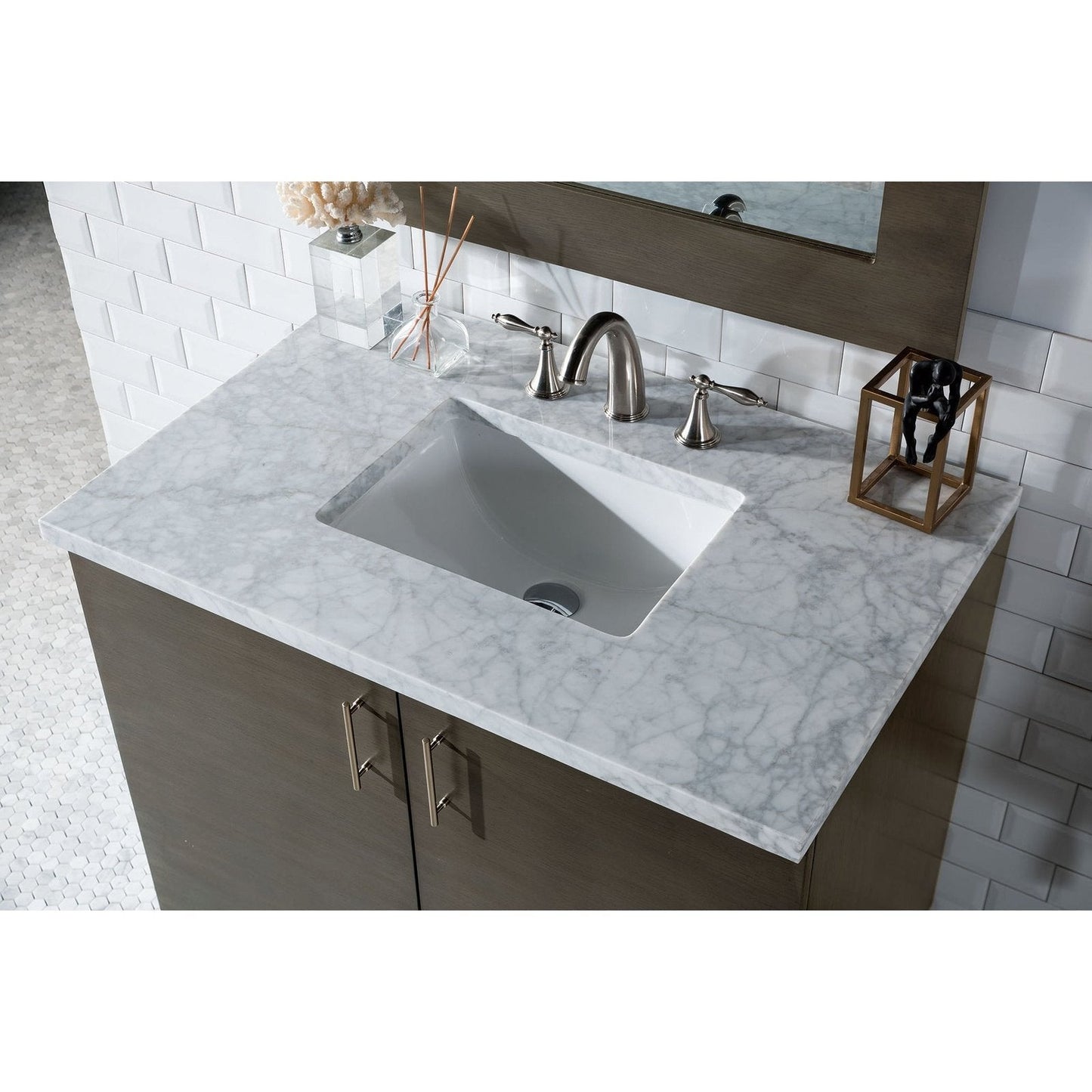James Martin Vanities Metropolitan 36" Single Vanity - 850-V36-AWT-3AF