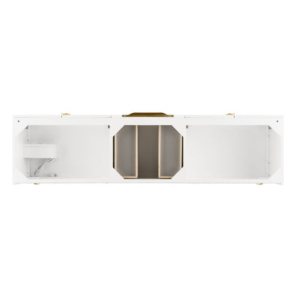 James Martin Vanities Columbia 72" Double Vanity - 388-V72D-AGR-MB-DGG