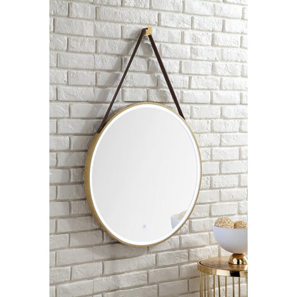 James Martin Vanities Annapolis 27.6" Round Anti-Fogging LED Mirror - 911-M27.6-BGD