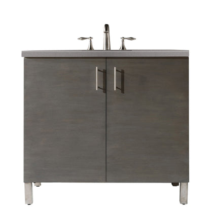 James Martin Vanities Metropolitan 36" Single Vanity - 850-V36-AWT-3AF